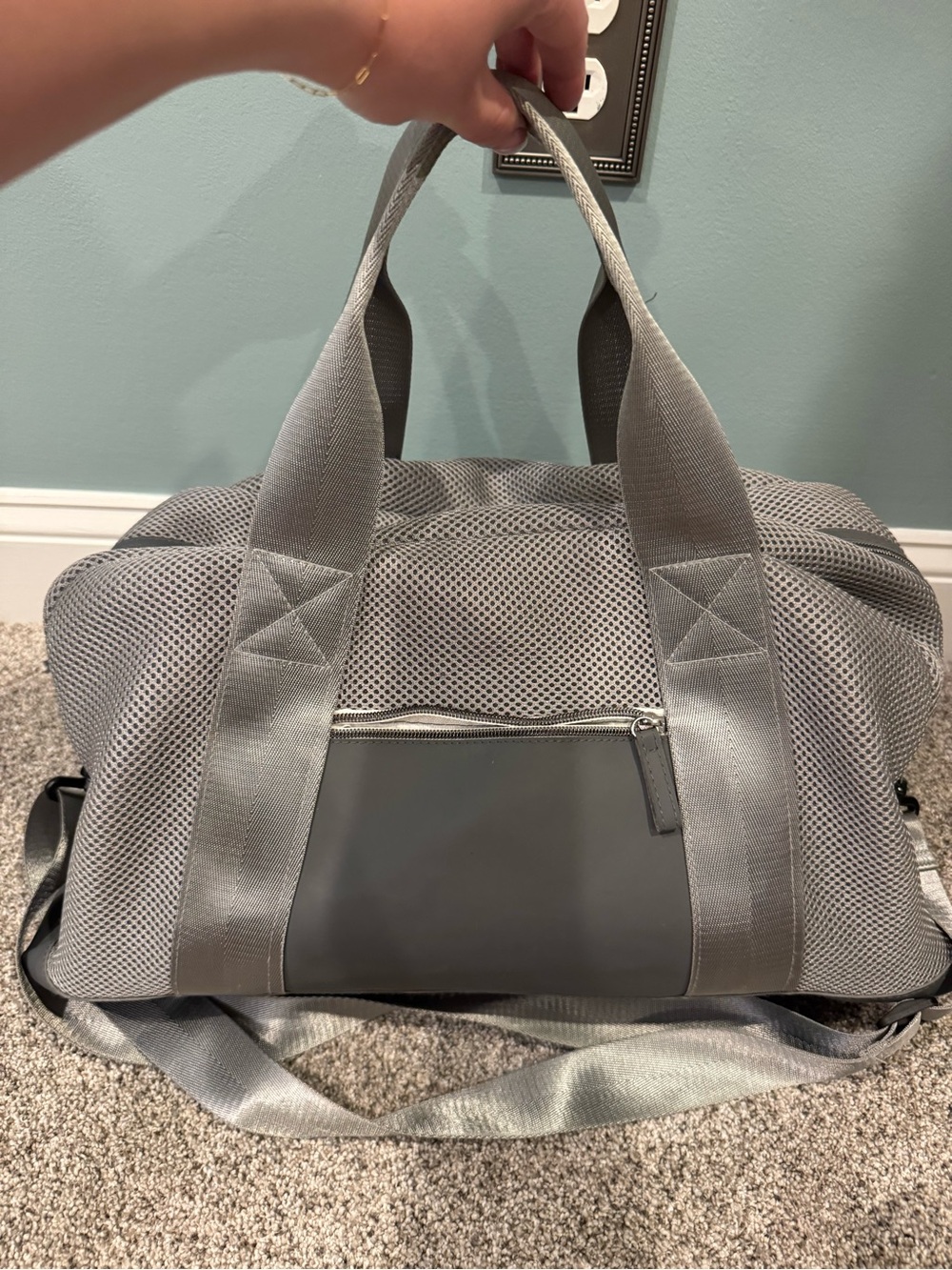 Mesh Weekender Duffel Bag